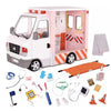 Our Generation Toys Our Generation Rescue Ambulance Playset with Electronics for 18" Dolls