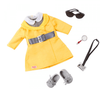 Our Generation - Retro Deluxe Detective Outfit - Yellow