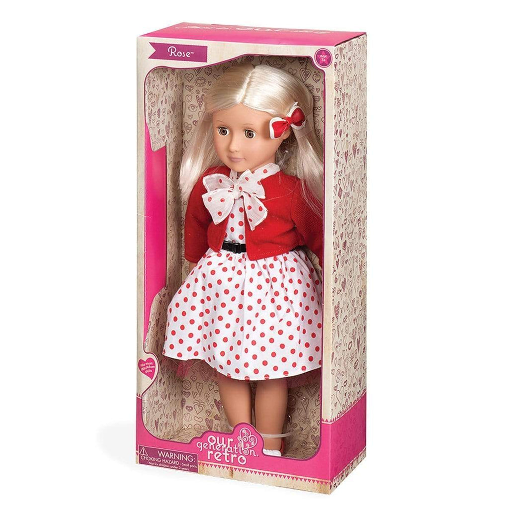 Our Generation Toys Our Generation Retro Doll Rose