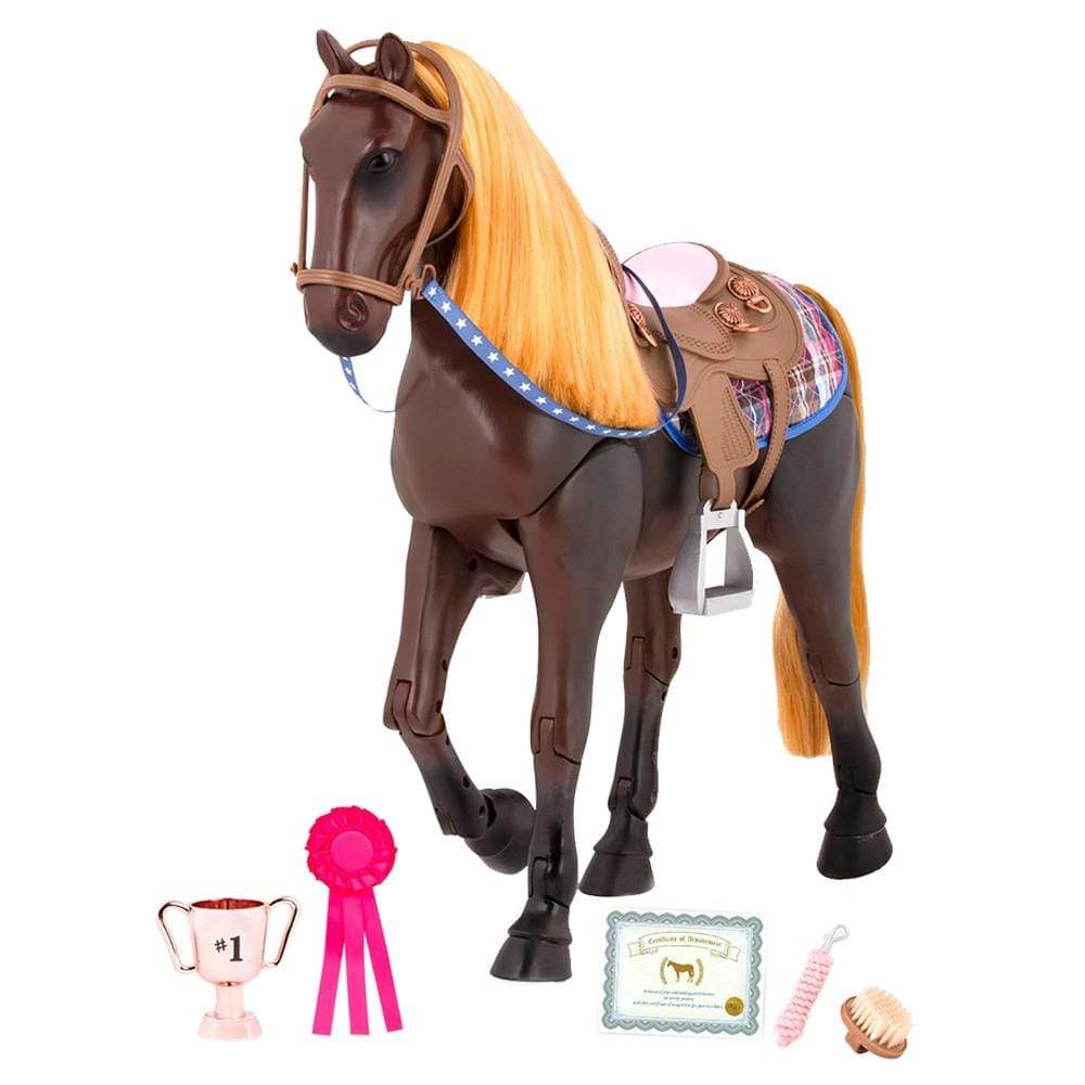 Our Generation Toys Our Generation Thoroughbred Poseable Horse