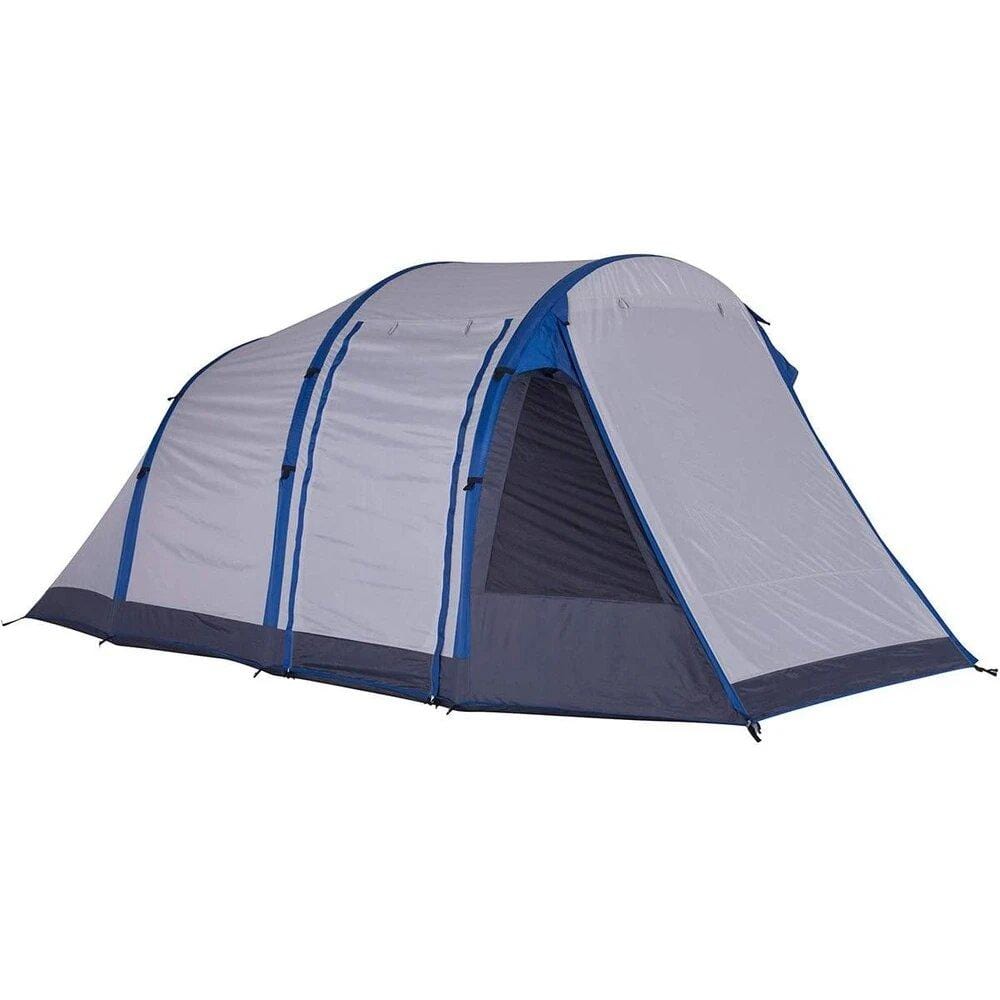 Oztrail Tents OZTRAIL Air Pillar 4V Dome Tent - Blue/Grey | 4 Person Capacity | Silver Coated UVTex 2000 Sun Tough Fly Fabric