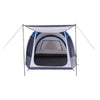 Oztrail Tents OZTRAIL Air Pillar 4V Dome Tent - Blue/Grey | 4 Person Capacity | Silver Coated UVTex 2000 Sun Tough Fly Fabric