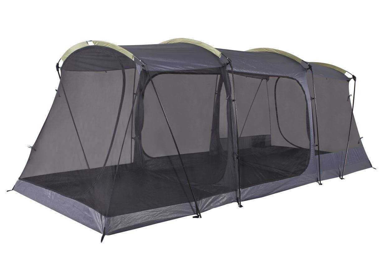 Oztrail Tents OZTRAIL Bungalow 9 Dome Tent | 9 Person Capacity | Silver Coated UVTex 2000 Sun Tough Fly Fabric