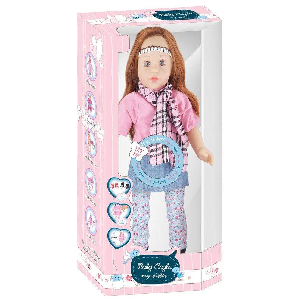 P.joy Toys P. Joy Baby Cayla My Sister 46cm