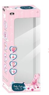 P.joy Toys P.Joy baby cayla trolley with doll 36cm