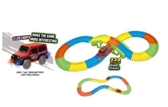 P.joy Toys P.Joy magic track 220 Pcs 11 ft B/o