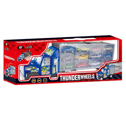 P.joy Toys P.Joy V.vroom Die Cast Thunder Wheels 12
