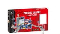 P.joy Toys P.Joy vroom vroom garage w 3 cars