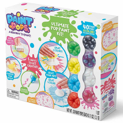 Paint Pops Toys Paint Pops All That Pop N Splat Kit