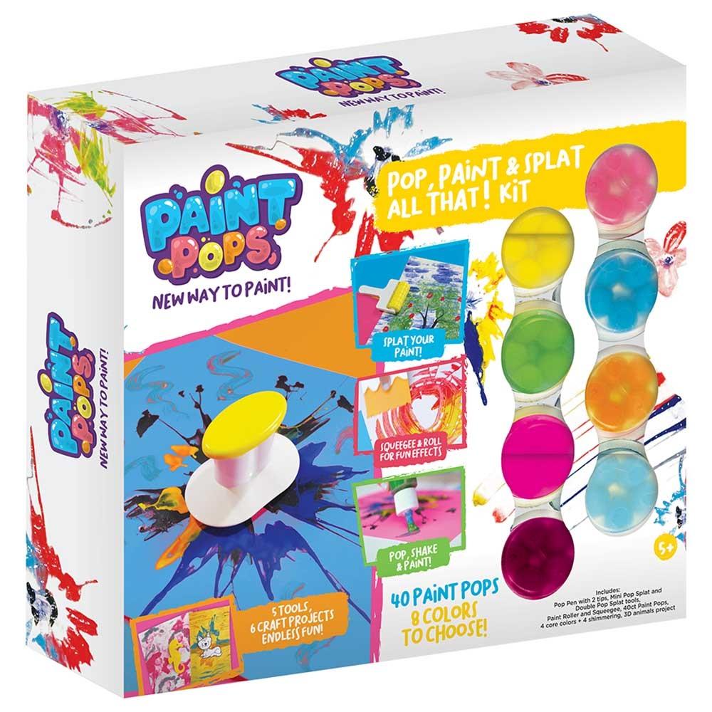 Paint Pops Toys Paint Pops All That Pop N Splat Kit