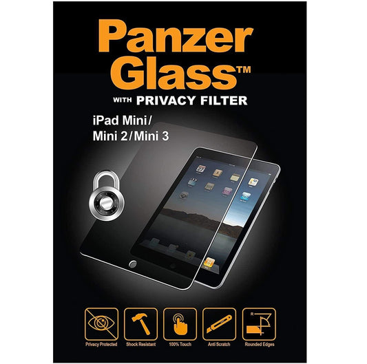 Panzer Glass Electronics PanzerGlass P1050 Tempered Glass Screen Protector For iPad mini/mini 2/mini 3 PRIVACY