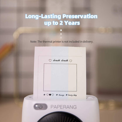 Paperang Electronics Paperang Rainbow Paper 57mm Pack of 3 rolls