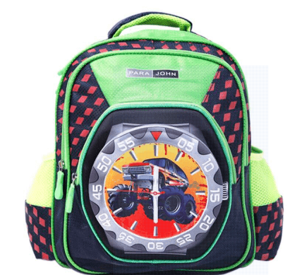 PARA JOHN Back to School Graphic Printed Back Pack