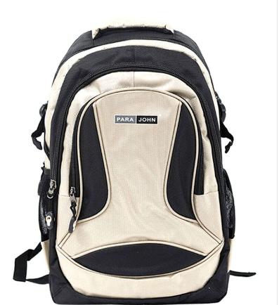 PARA JOHN Back to School Nylon Zipper Back Pack