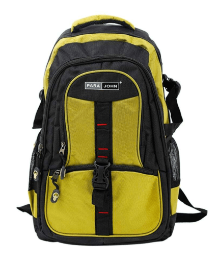 PARA JOHN Back to School Nylon Zipper Back Pack