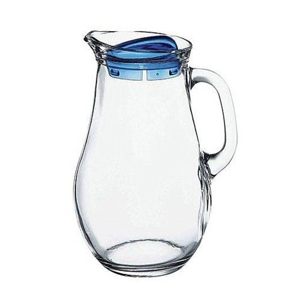 Pasabahce Home & Kitchen On - Pasabahce 1003513 Bistro Jug w/Lid 1850CC, Blue - (PB-80119B)