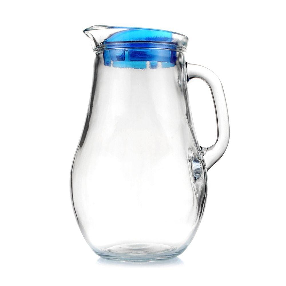 Pasabahce Home & Kitchen On - Pasabahce 1003513 Bistro Jug w/Lid 1850CC, Blue - (PB-80119B)