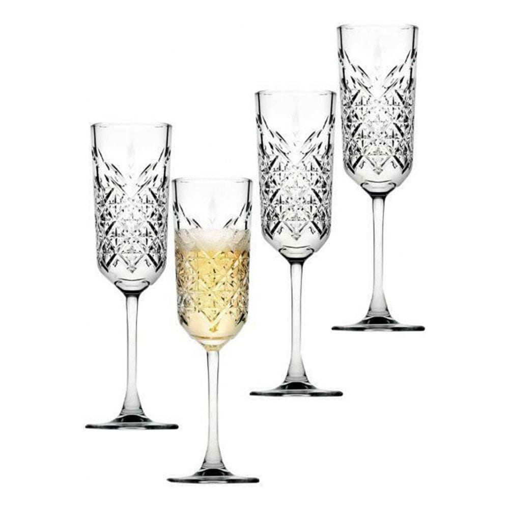 Pasabahce Home & Kitchen On - Pasabahce 1106360 Timeless Stemware 175CC 4pc Set GB - (PB-440356)