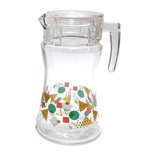 Pasabahce Home & Kitchen On - Pasabahce 1106634 Geo Jug w/Lid 1400CC - (PB-43018G)