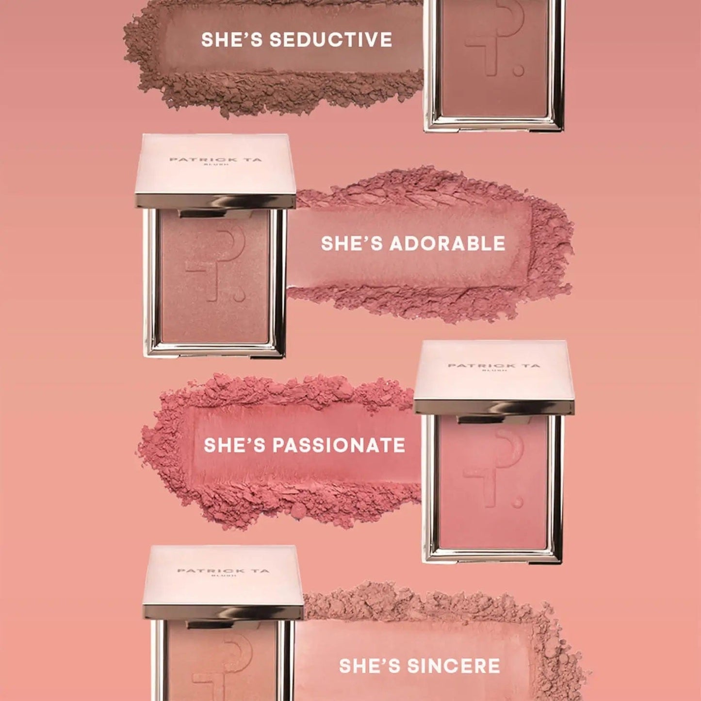 Patrick Ta Beauty Patrick Ta Monochrome Moment - Velvet Blush - She's Sincere