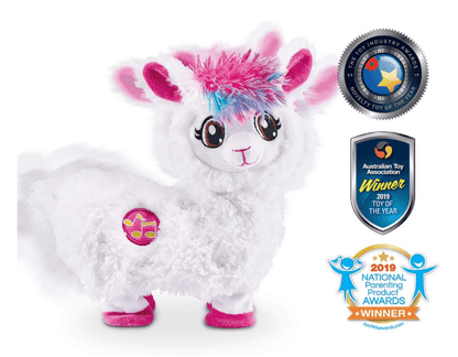 لعبة روبوتية من Zuru Pets Alive Boppi The Booty Shakin Llama 