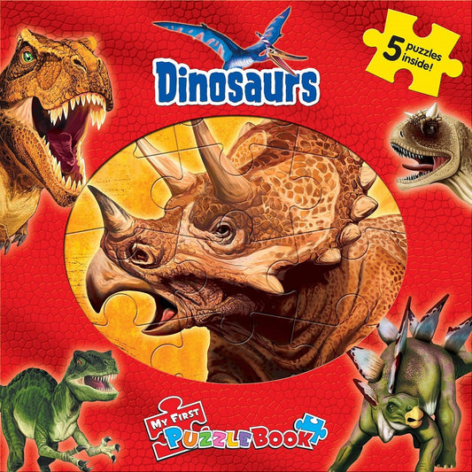Phidal Toys Phidal - Dinosaurs 2021 My First Puzzle Book