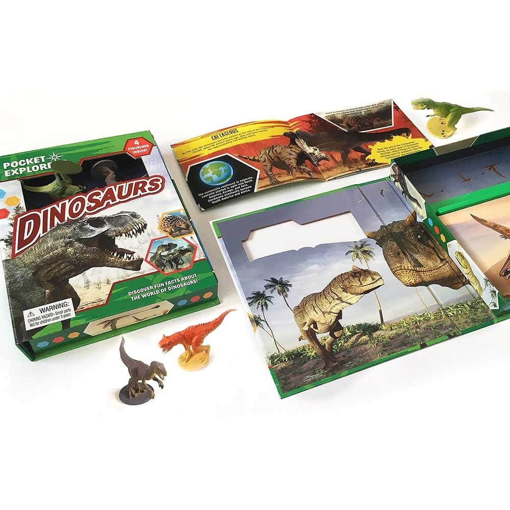 Phidal Toys Phidal - Dinosaurs Pocket Explorers
