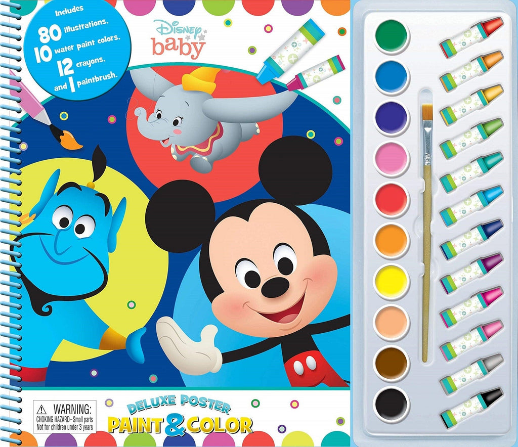 Phidal Toys Phidal - Disney Babies Deluxe Poster & Paints