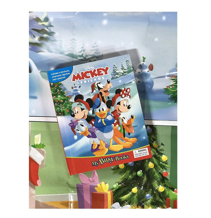 Phidal Toys Phidal - Disney's Mickey Christmas My Busy Book