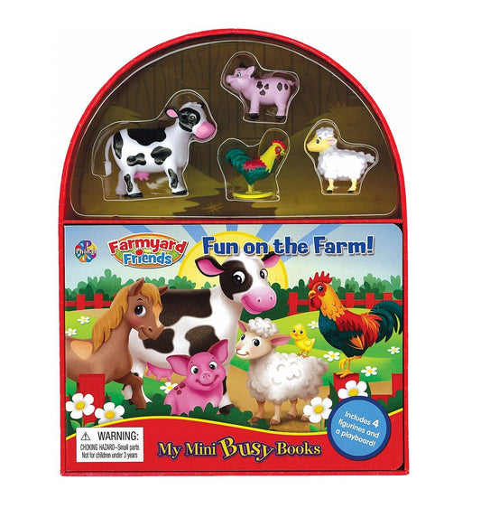 Phidal Toys Phidal - Fun on The Farm - My Mini Busy Books