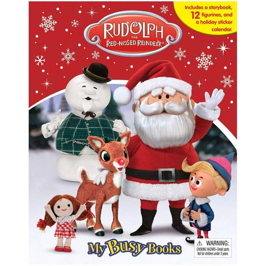 Phidal Toys Phidal - Rudolph Red Nosed My Busy Book