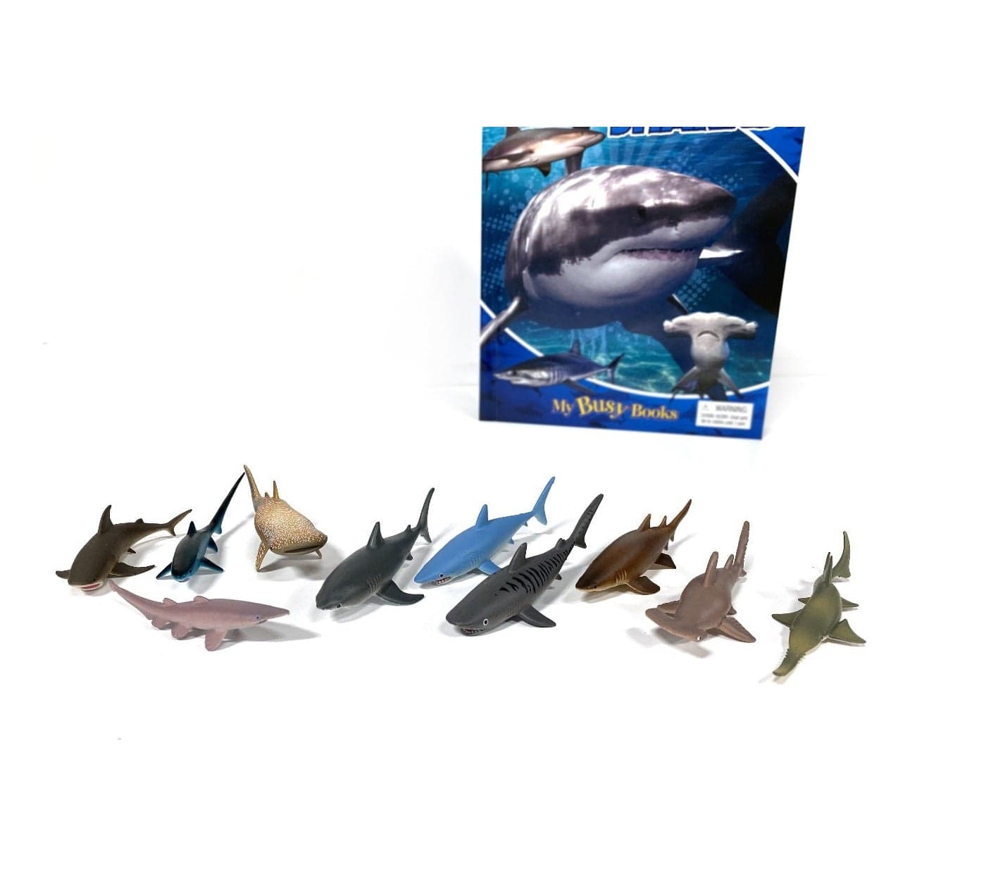 Phidal Toys Phidal - Sharks My Busy Books