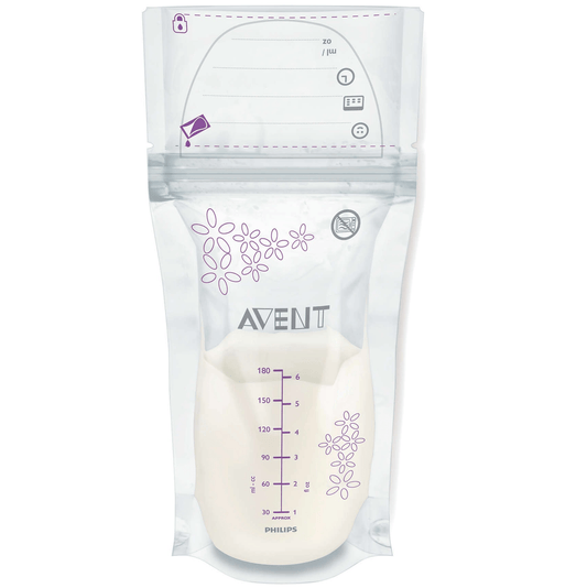 Philips Avent Babies Philips Avent Breast Milk Storage Bags 180ml - 25 Pcs