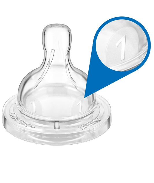 Philips Avent Babies Philips Avent Classic Teats - Slow Flow - 2 Pack