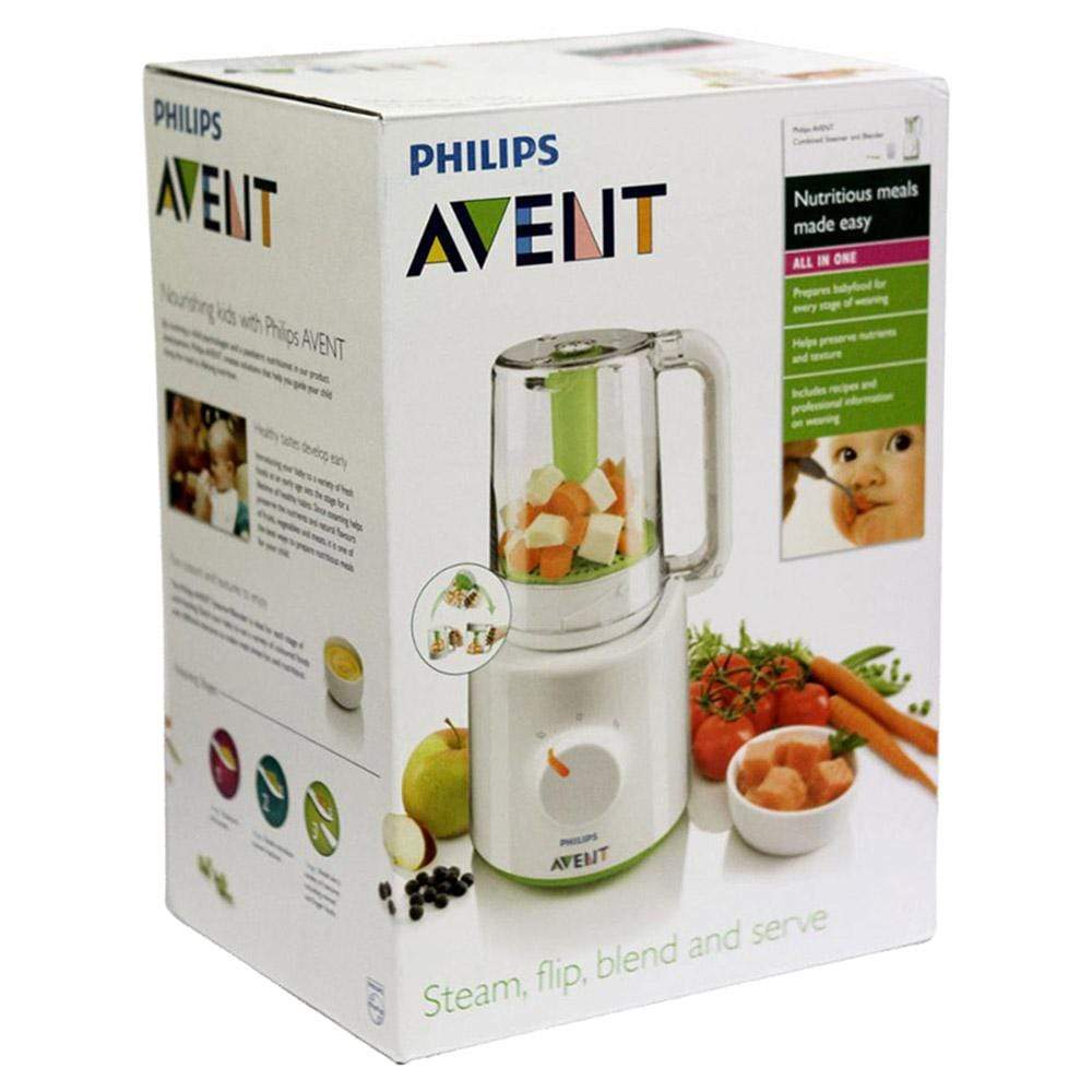 Philips Avent Babies Philips Avent Combined Baby Food Steamer And Blender - White