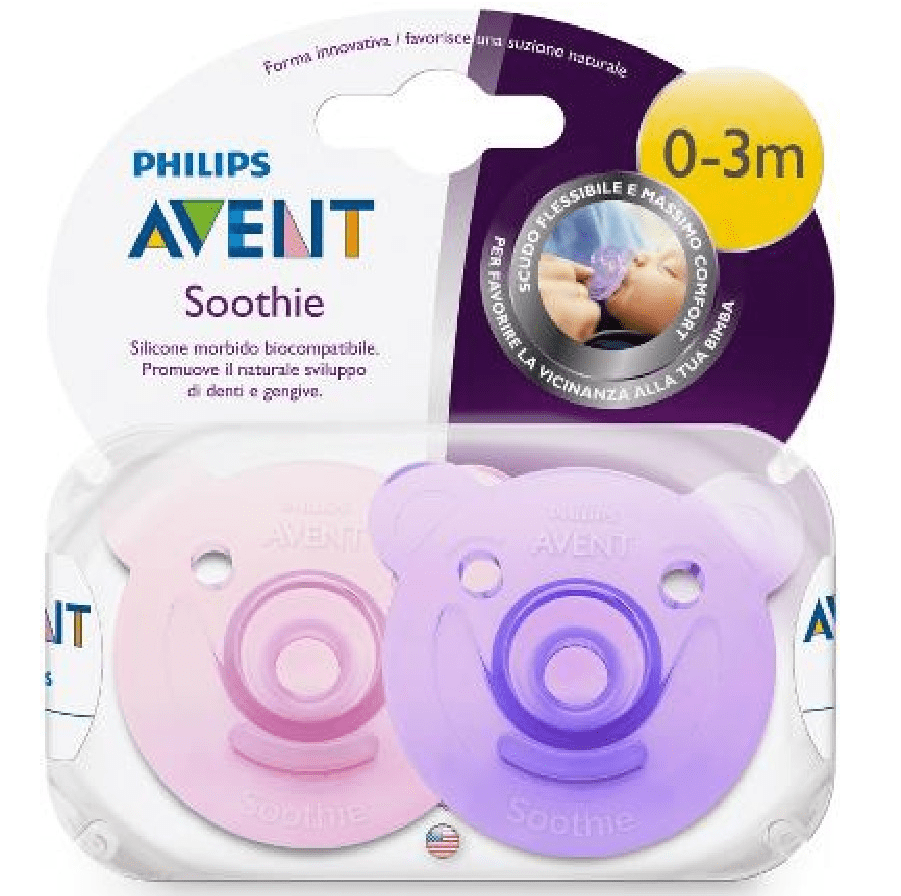 Philips Avent Babies Philips Avent Soother Gilrs x 2