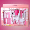 Pikkaboo Babies Baby Care 10-Piece Grooming Kit - Pink