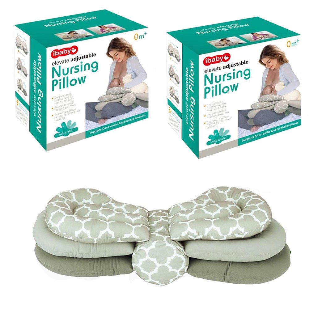 Pikkaboo Babies iBABY - 3-in-1 Adjustable Nursing Pillow - Green