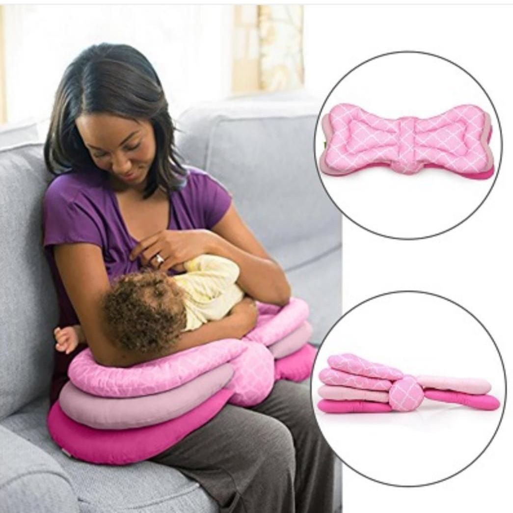 Pikkaboo Babies iBABY - 3-in-1 Adjustable Nursing Pillow - Pink