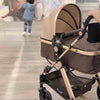 Pikkaboo Babies Pikkaboo - 3in1 Luxury Pram Stroller - Beige