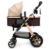 Pikkaboo Babies Pikkaboo - 3in1 Luxury Pram Stroller - Beige