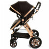 Pikkaboo Babies Pikkaboo - 3in1 Luxury Pram Stroller - Black