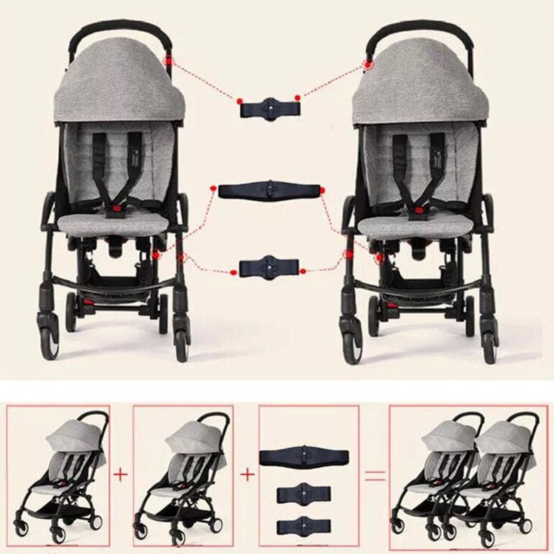 Pikkaboo Babies Pikkaboo 3pcs Stroller Connectors