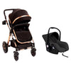 Pikkaboo Babies Pikkaboo - 4in1 Luxury Stroller Travel System - Black