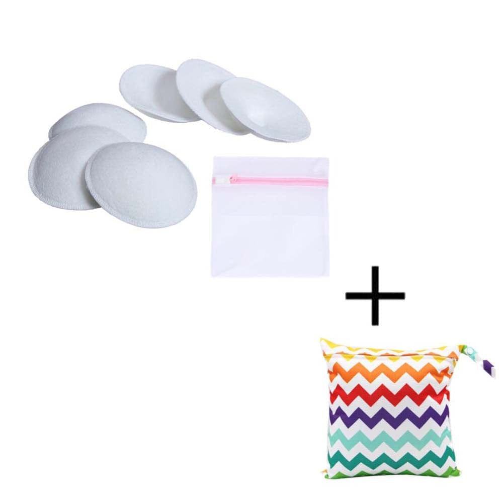 Pikkaboo Babies Pikkaboo - 6 Pcs Breast Pads + Laundry Bag & Storage Bag