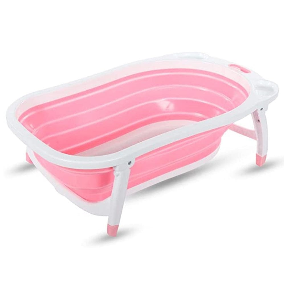 Pikkaboo Babies Pikkaboo Baby Foldable Portable Non-Slip Bath Tub - Pink