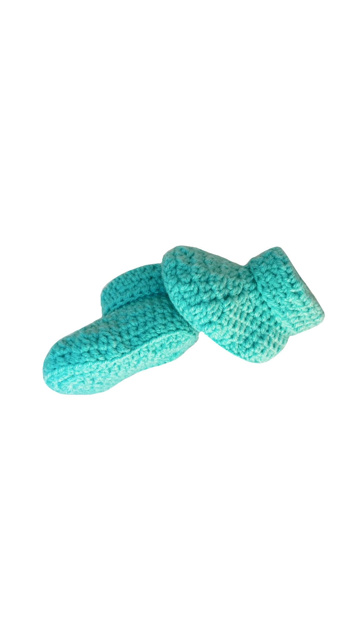 Pikkaboo Babies Pikkaboo Cuddles and Snuggles Crochet Baby Booties - Green