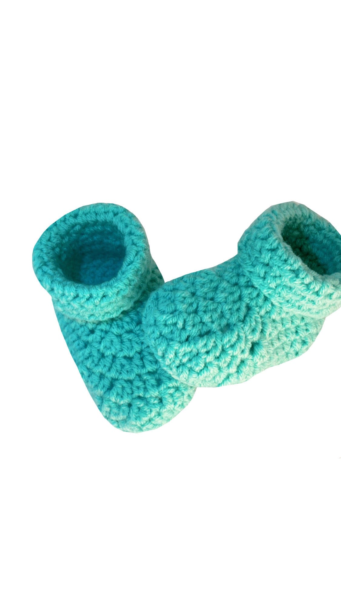 Pikkaboo Babies Pikkaboo Cuddles and Snuggles Crochet Baby Booties - Green