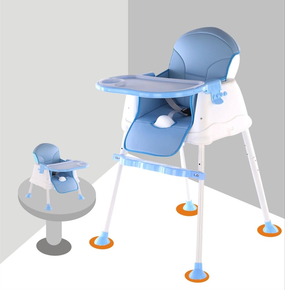Pikkaboo Babies Pikkaboo European Standard All-in-One High Chair for Babies - Blue