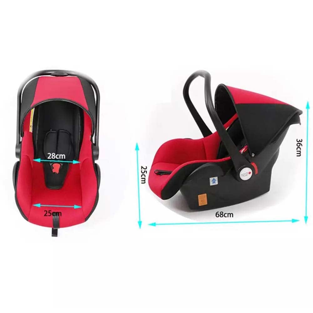 Pikkaboo Babies Pikkaboo Infant Car Seat - Red